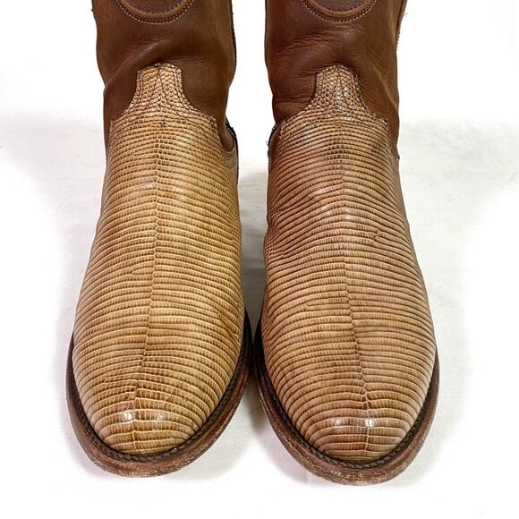 Tecovas The Nick Lizard Western Boots Men's 10 EE - Picture 3 of 7